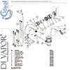Ideal Standard A4268AA Mixer Spare Tech Diagram