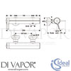 Ideal Standard A4269AA Mixer Spare Diagram