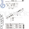 Ideal Standard A4283AA Spare Tech Diagram