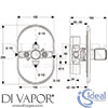 Ideal Standard A4286AA Mixer Spare Diagram