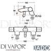 Sottini A4326AA GEN1 Mixer Spare Diagram