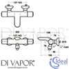 Ideal Standard A4337AA Mixer Spare Diagram