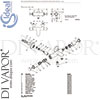 Ideal Standard A4337AA Mixer Spare Tech Diagram