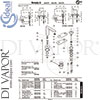 Ideal Standard A4477AA Mixer Spare Tech Diagram