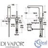 Ideal Standard A4479AA Mixer Spare Diagram