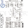 Ideal Standard A4479AA Mixer Spare Tech Diagram