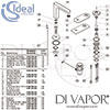 Ideal Standard Simply U Single Lever 2 Taphole Basin Spares