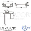 Ideal Standard A4483AA Mixer Spare Diagram