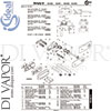 Ideal Standard A4483AA Mixer Spare Tech Diagram