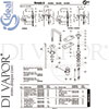 Ideal Standard A4485AA Mixer Spare Tech Diagram