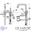 Ideal Standard Simply U Basin Tap Dimensions