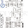 Ideal Standard A4486AA Mixer Spare Tech Diagram