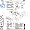 Ideal Standard A4489AA Mixer Spare Tech Diagram