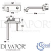 Ideal Standard A4490AA Mixer Spare Diagram