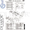 Ideal Standard A4490AA Mixer Spare Tech Diagram