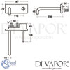 Ideal Standard Simply U Single Lever Tap Basin Mixer Dimensions