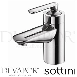 Sottini Defacto Chrome Single Lever One Taphole Bath Filler Spare Parts A4518AA GEN1