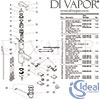 Ideal A4592AA Attitude Single Lever Basin Mixer Tap Spare