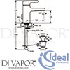 Ideal Standard A4598AA Diagram