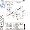 Ideal Standard A4616AA Mixer Spare Tech Diagram