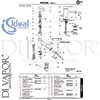 Ideal Standard A4617AA Tech Diagram