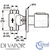Ideal Standard A4656AA Spare Diagram