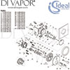 Ideal Standard Ceratherm 100 Built-In Bath Shower Mixer Spares