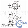 Ideal Standard A5018AA Spare Parts Diagram
