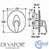Ideal Standard A5026AA GEN1 Spare Diagram