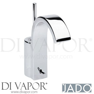 Jado Glance Single Lever 1 Taphole Basin Mixer w/ Circular Spout & Pop-Up Waste Spare Parts A5330AA GEN1