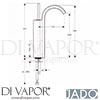 Jado A5338AA GEN1 Mixer Spare Diagram