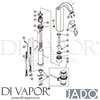 Jado A5338AA GEN1 Mixer Spare Tech Diagram