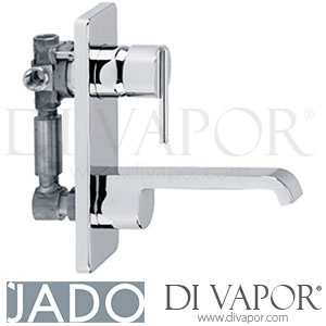 Jado A5406AA Glance Single Lever Wall Mounted Basin Mixer with 20cm Spout Tap Spare Parts
