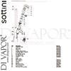 Sottini A5422AA GEN1 Mixer Spare Tech Diagram