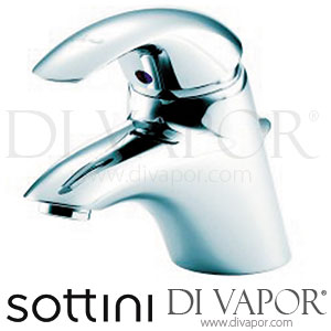 Sottini A5422AA Bari Single Lever One Taphole Basin Mixer Tap - Chrome Lever - Spare Parts