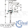 Ideal Standard A5450AA Diagram