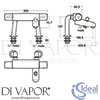 Ideal Standard A5508AA Mixer Spare Diagram