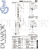 Ideal Standard A5565AA Mixer Spare Diagram