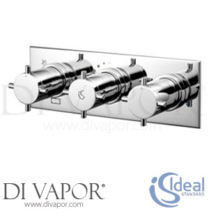 Ideal Standard Oposta Thermostatic Shower Built In 3-Cntrl Chrm 2/Out Spare Parts A5601AA GEN1