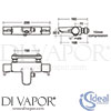 Ideal Standard A5639AA Mixer Spare Diagram