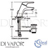 Ideal Standard A5648AA Mixer Spare Diagram