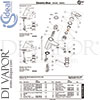 Ideal Standard A5648AA Mixer Spare Tech Diagram