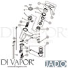Jado A5653AA Spare Tech Diagram