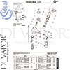 Ideal Standard A5656AA Mixer Spare Tech Diagram