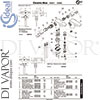 Ideal Standard A5667AA Mixer Spare Tech Diagram