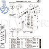 Ideal Standard A5668AA Mixer Spare Tech Diagram