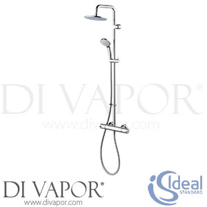 Ideal Standard Ceratherm 100 with Dual Shower Kit - Feb 2018 - Spare Parts A5686AA GEN1