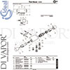 Ideal Standard A5699AA GEN1 Mixer Spare Tech Diagram