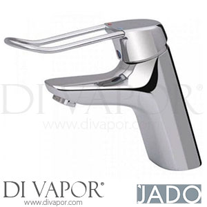 Jado A5825AA Ceramix Blue Basin Mixer with Open Handle without Waste Spare Parts