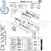 Ideal Standard A5831AA Mixer Spare Tech Diagram